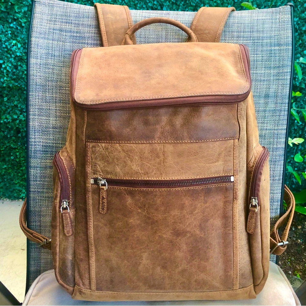 Adrian Klis leather backpack